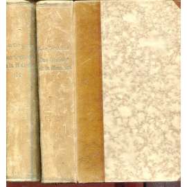 Duchaplný rytíř Don Quijote de la Mancha, I. a II.(2 svazky, vazba kůže - polokožená)