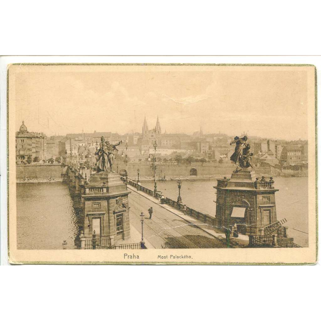Praha. Palackého most