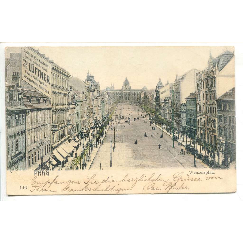 Praha. Václavské náměstí