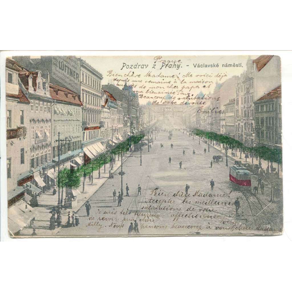 Praha. Václavské náměstí