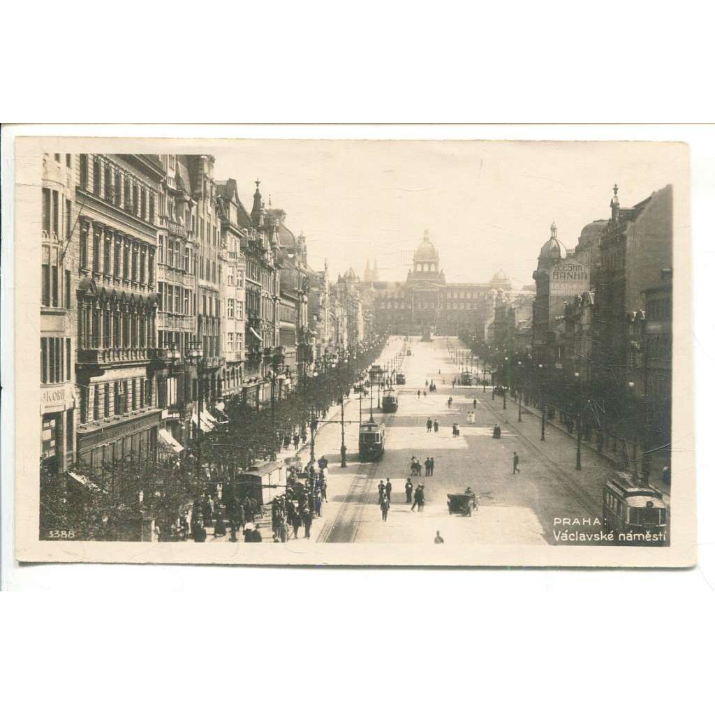 Praha. Václavské náměstí
