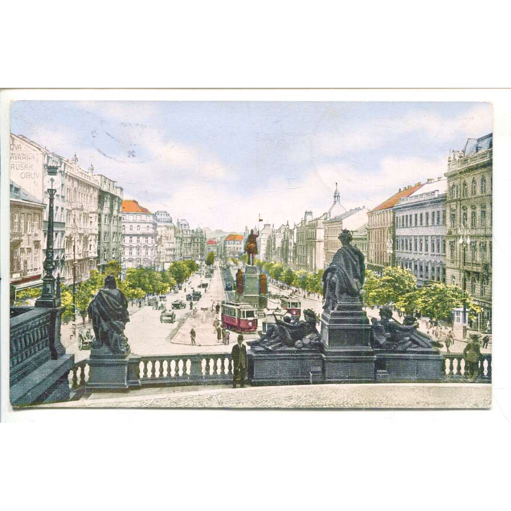 Praha. Václavské náměstí