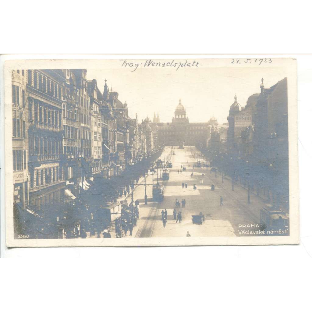 Praha. Václavské náměstí