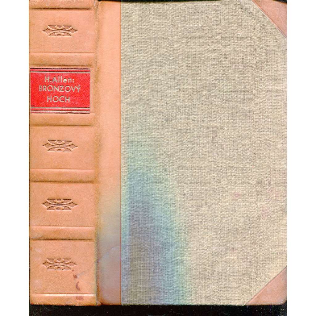 Bronzový hoch (vazba kůže - polokožená)