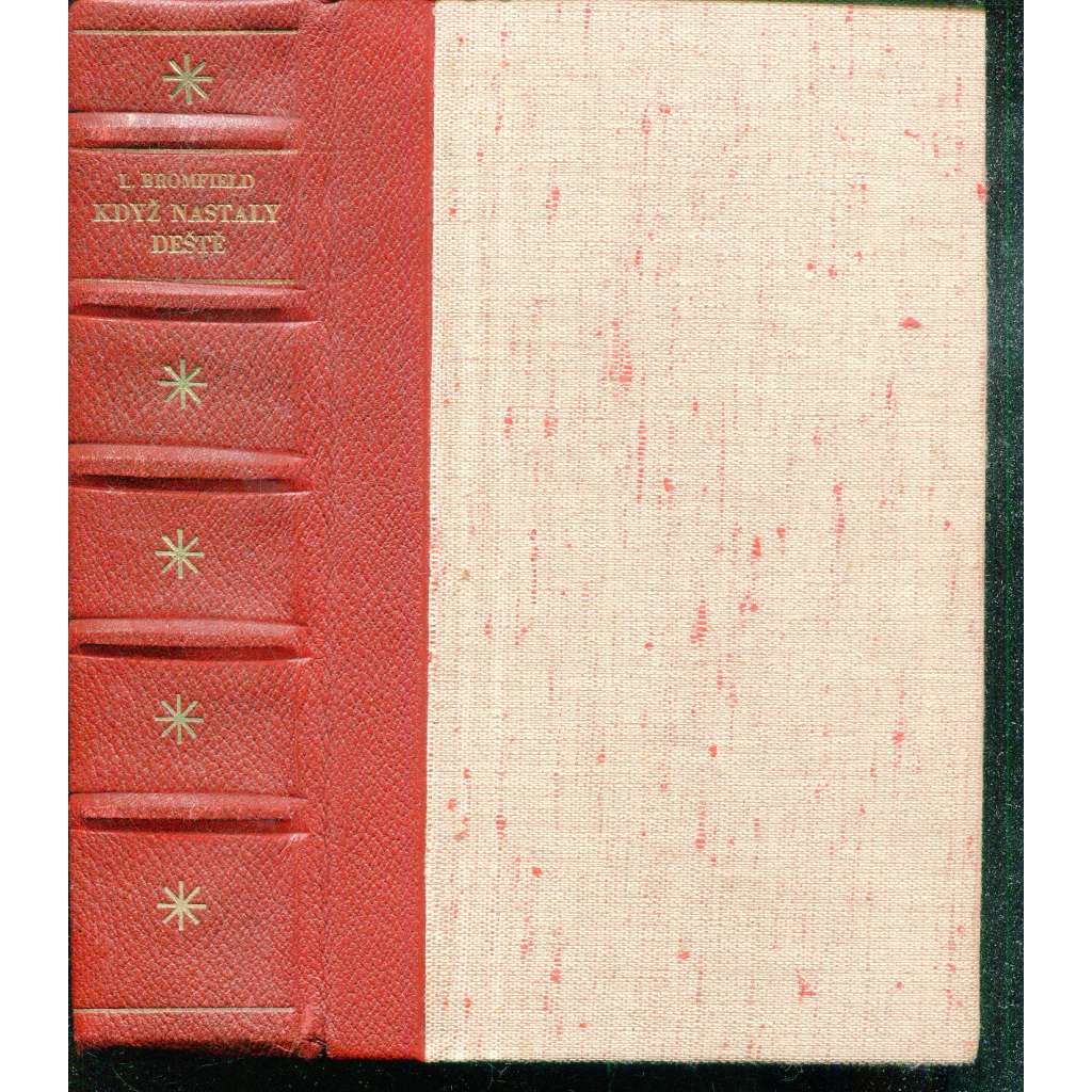 Když nastaly deště (vazba kůže - polokožená)