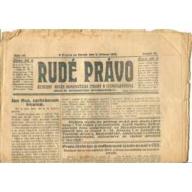 Rudé právo, ročník VI., číslo 54/1925 (1. republika, staré noviny) - 5.3.1925