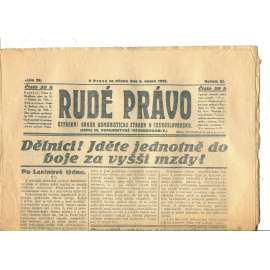Rudé právo, ročník VI., číslo 29/1925 (1. republika, staré noviny) - 4.2.1925