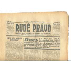 Rudé právo, ročník VI., číslo 34/1925 (1. republika, staré noviny) - 10.2.1925