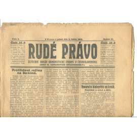 Rudé právo, ročník VI., číslo 2/1925 (1. republika, staré noviny) - 2.1.1925