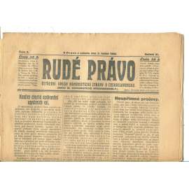 Rudé právo, ročník VI., číslo 3/1925 (1. republika, staré noviny) - 3.1.1925