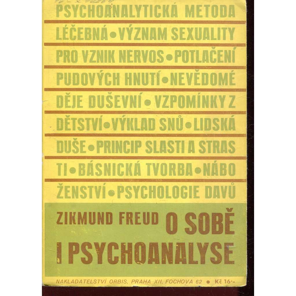 O sobě i psychoanalyse (Zikmund Freud)