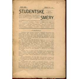 Studentské směry, číslo IV. a V./1899 (Časopis)
