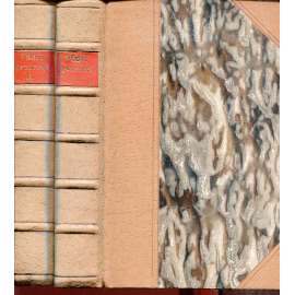 Vůdce generací I. a II. (2 svazky) Masarykův sborník (prezident Masaryk) - vazba kůže - polokožená