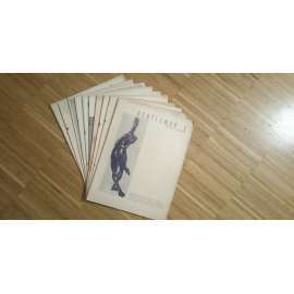 Gentleman, ročník VI., číslo 1-10/1929. Revue moderního muže (časopis)