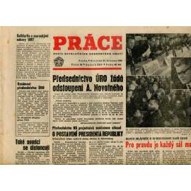 Práce. Deník revolučního odborového hnutí (21.3.1968) - staré noviny