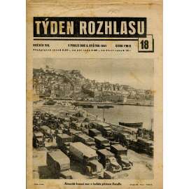 Týden rozhlasu (3.5.1941) - staré noviny