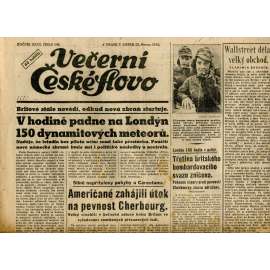 Večerní České slovo (23.6.1944) - staré noviny