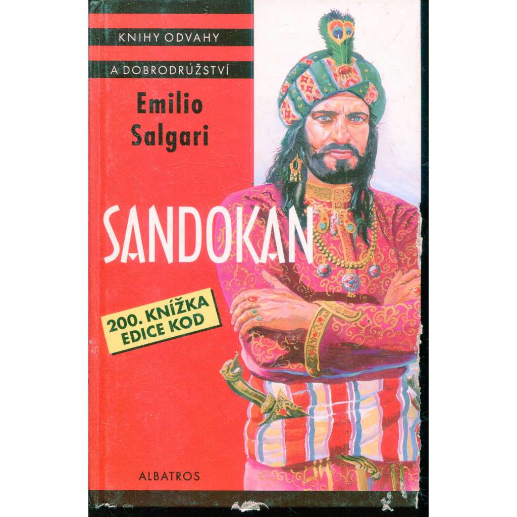 Sandokan (KOD, Knihy odvahy a dobrodružství) - pošk. Sandokan (KOD, Knihy odvahy a dobrodružství) - pošk.
