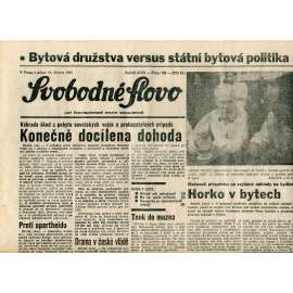 Svobodné slovo (14.6.1991) - staré noviny