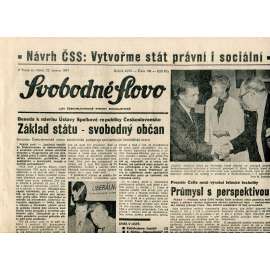 Svobodné slovo (12.6.1991) - staré noviny
