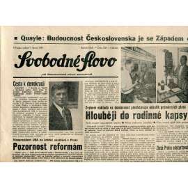 Svobodné slovo (7.6.1991) - staré noviny