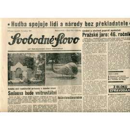 Svobodné slovo (13.5.1991) - staré noviny
