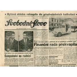 Svobodné slovo (8.5.1991) - staré noviny