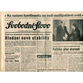 Svobodné slovo (26.4.1991) - staré noviny