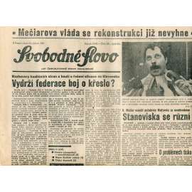 Svobodné slovo (23.4.1991) - staré noviny
