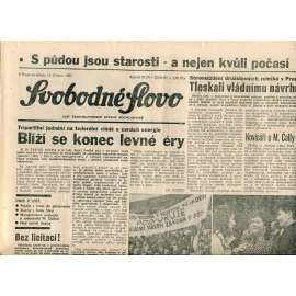 Svobodné slovo (13.3.1991) - staré noviny
