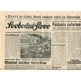 Svobodné slovo (11.3.1991) - staré noviny