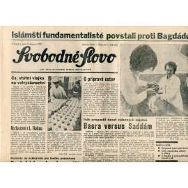 Svobodné slovo (5.3.1991) - staré noviny