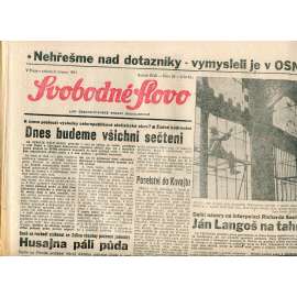 Svobodné slovo (2.3.1991) - staré noviny