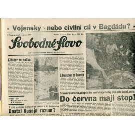 Svobodné slovo (14.2.1991) - staré noviny