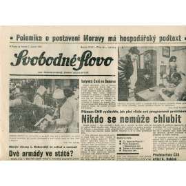 Svobodné slovo (7.2.1991) - staré noviny