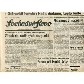 Svobodné slovo (6.2.1991) - staré noviny