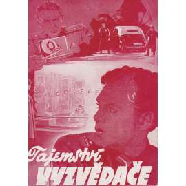 Tajemství vyzvědače. Bio-program v obrazech. Filmový prospekt z kina. (režie V. Barnet, hrají A. Bučma, P.Kadočnikov)