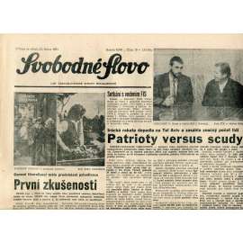 Svobodné slovo (23.1.1991) - staré noviny