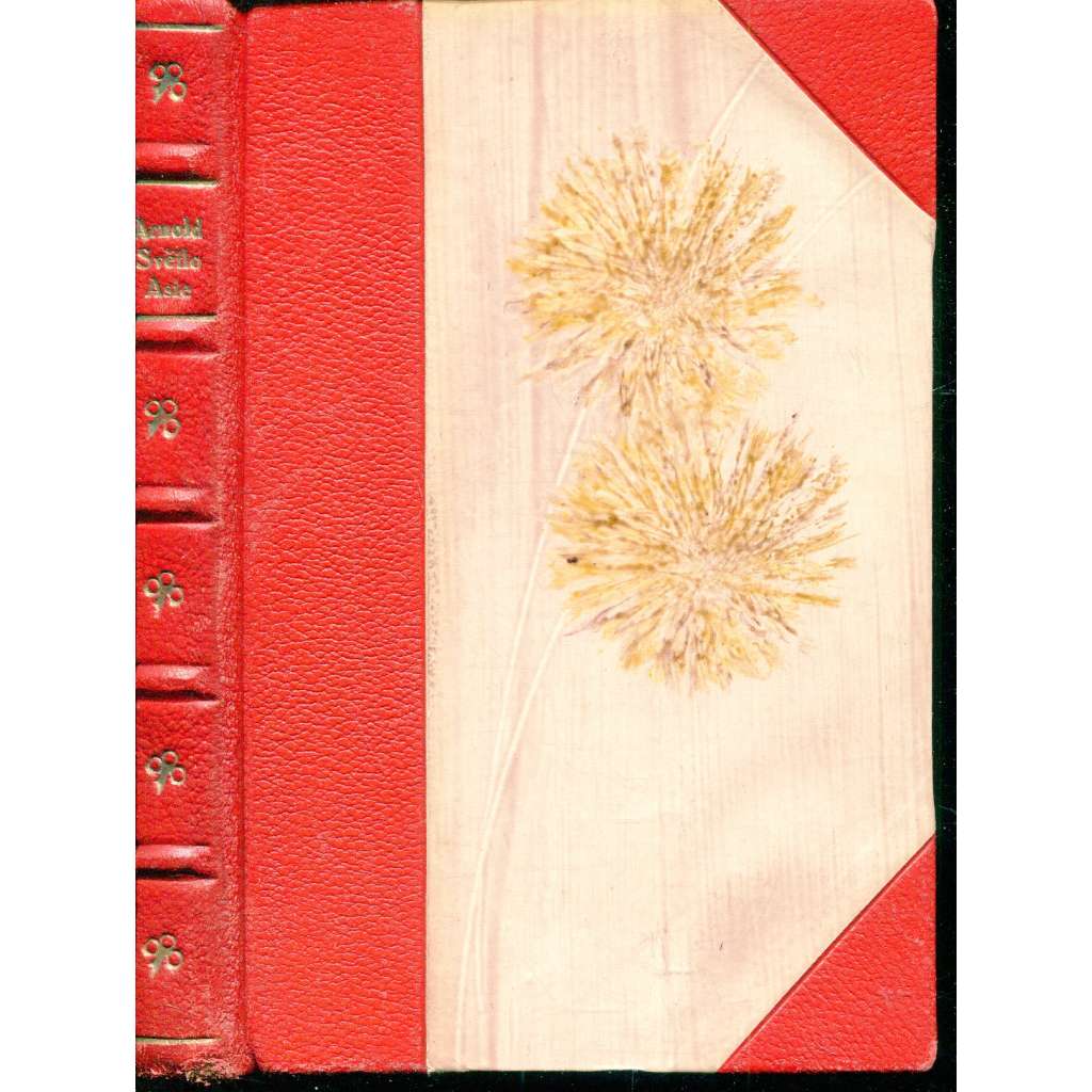 Světlo Asie (Buddhismus) - vazba kůže - polokožená Světlo Asie (Buddhismus) - vazba kůže - polokožená