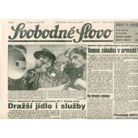Svobodné slovo (25.2.1993) - staré noviny