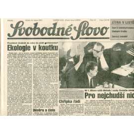 Svobodné slovo (24.2.1993) - staré noviny