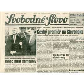 Svobodné slovo (23.2.1993) - staré noviny