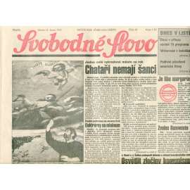 Svobodné slovo (13.2.1993) - staré noviny Svobodné slovo (13.2.1993) - staré noviny