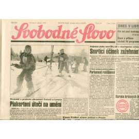 Svobodné slovo (6.2.1993) - staré noviny