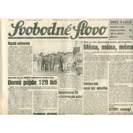 Svobodné slovo (4.2.1993) - staré noviny