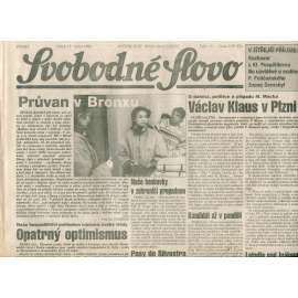 Svobodné slovo (15.1.1993) - staré noviny