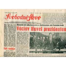 Svobodné slovo (30.12.1989) - staré noviny