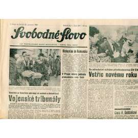 Svobodné slovo (28.12.1989) - staré noviny