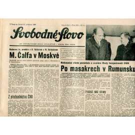 Svobodné slovo (21.12.1989) - staré noviny