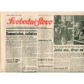 Svobodné slovo (2.12.1989) - staré noviny